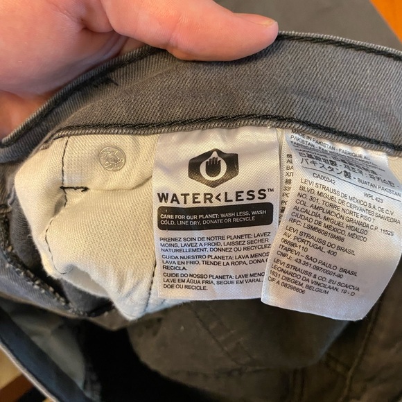 Mens Levi’s 511 Grey jeans - Picture 5 of 5